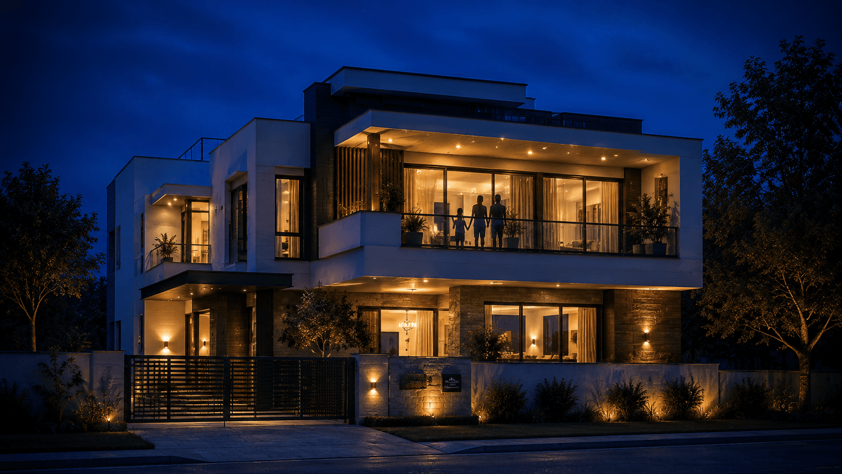 A premium residence built by SRS Construction